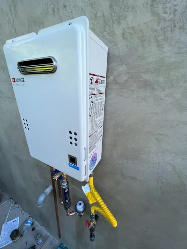 Tankless water heater installation for Melbourne Beach homes
